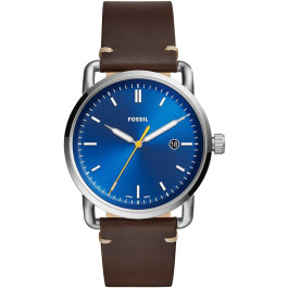 Watch strap Fossil FS5539 Leather Brown 22mm